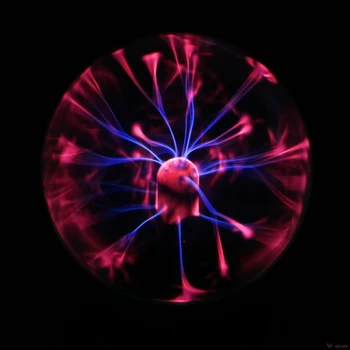 

2018 New Glass Plasma Ball Hot Magic USB Sphere Lightning Lamp Light Party Black Base W-store Oct12_D