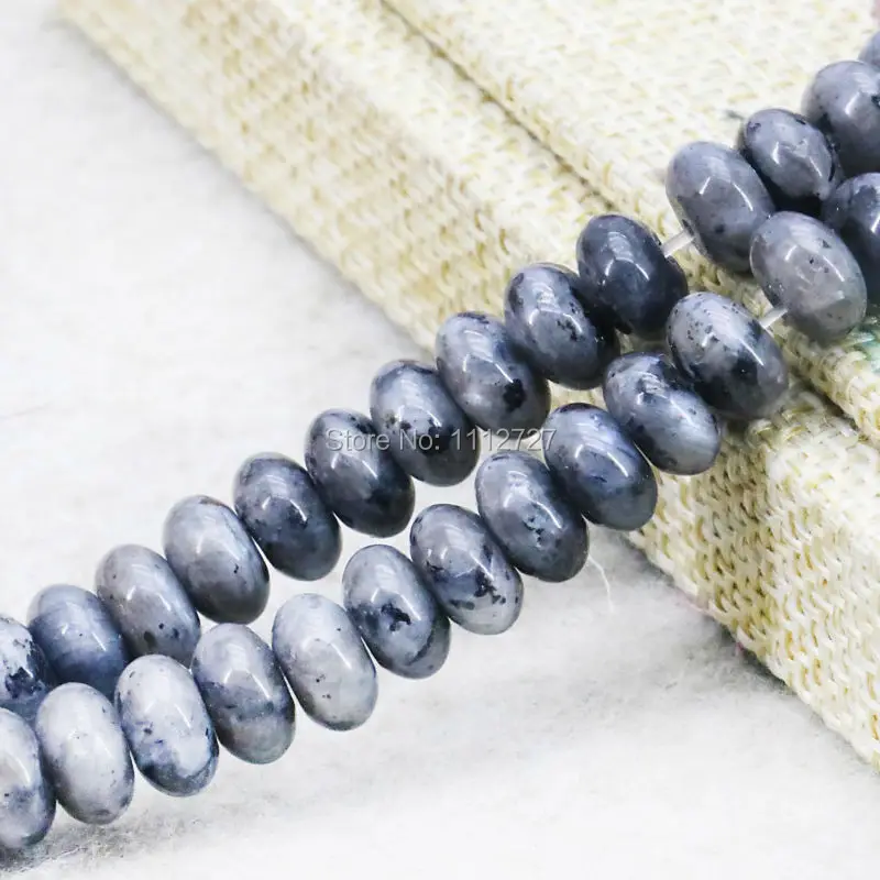 

Accessory Crafts Labradorite Shimmer Abacus 5X8mm Loose DIY Beads Semi Finished Stones Jewelry Making Design 15inch Women Girl