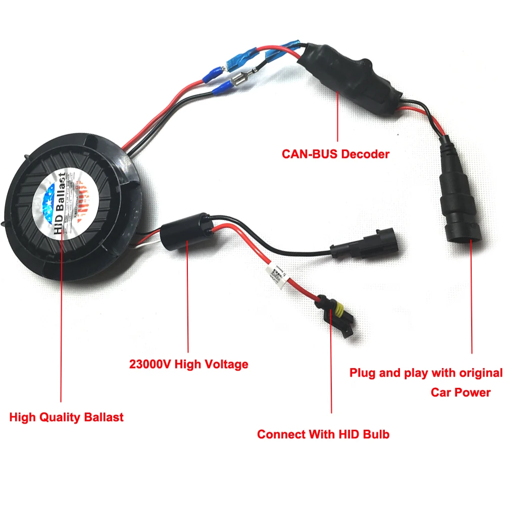 SKYJOYCE 55W 9012 hid светильник комплект envision головной bixenon Комплект 4300K 5000K 6000K HIR2 двойная