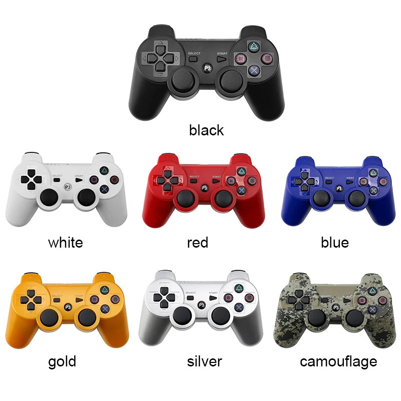 Беспроводной Bluetooth геймпад для PS3 контроллер Playstation 3 dualshock игровой джойстик