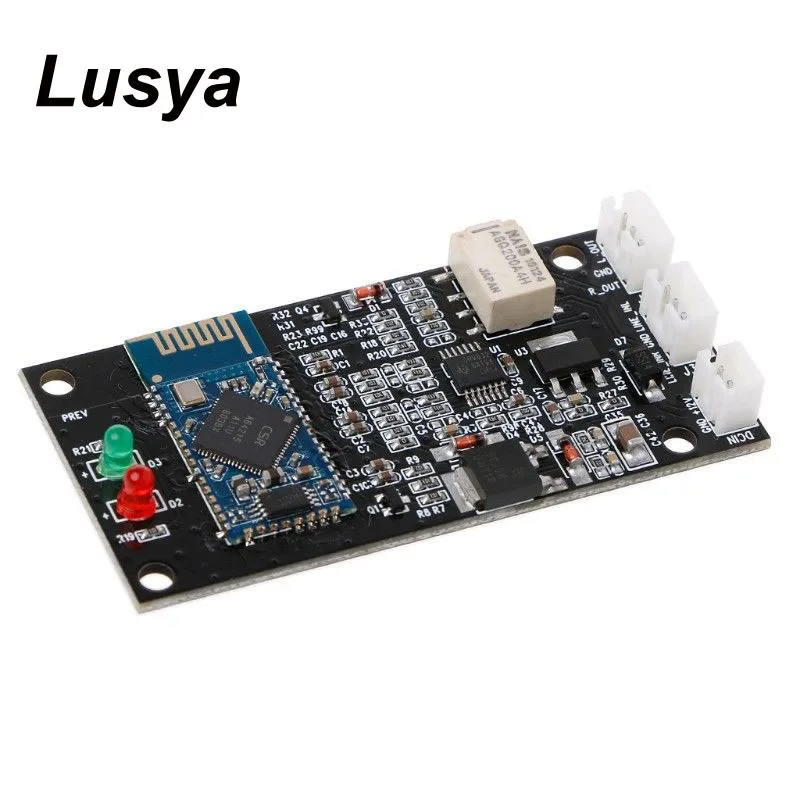 

CSR64215 Amplifier 4.2 APT-X Wireless Lossless Bluetooth Audio Stereo 6-36V Receiver DIY Board for HIFI Amplifier A7-007