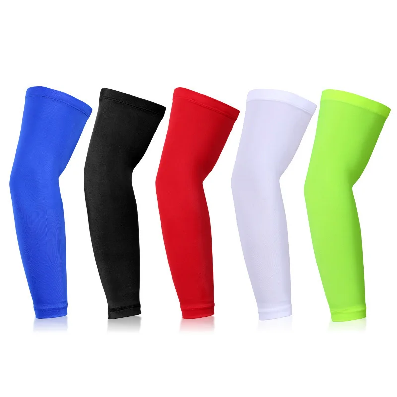 Compression Arm Sleeve Gym Arm Warmers Running Cover guards Basketball Elbow Pads Support Fitness Cycling Sun UV Protection
