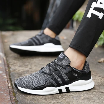 

Brands Soft Adult Sneakers New Men Comfortable Leisure Sapatos Fashion Nice Male Shoes Breathable Men Casual Shoes Large Size