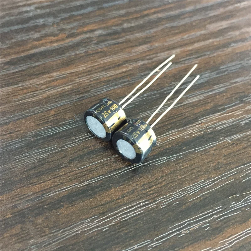 100 шт. мкФ 25 в JAMICON SV серии 8x5 мм низкий Profilre 25V100uF алюминиевый электролитический