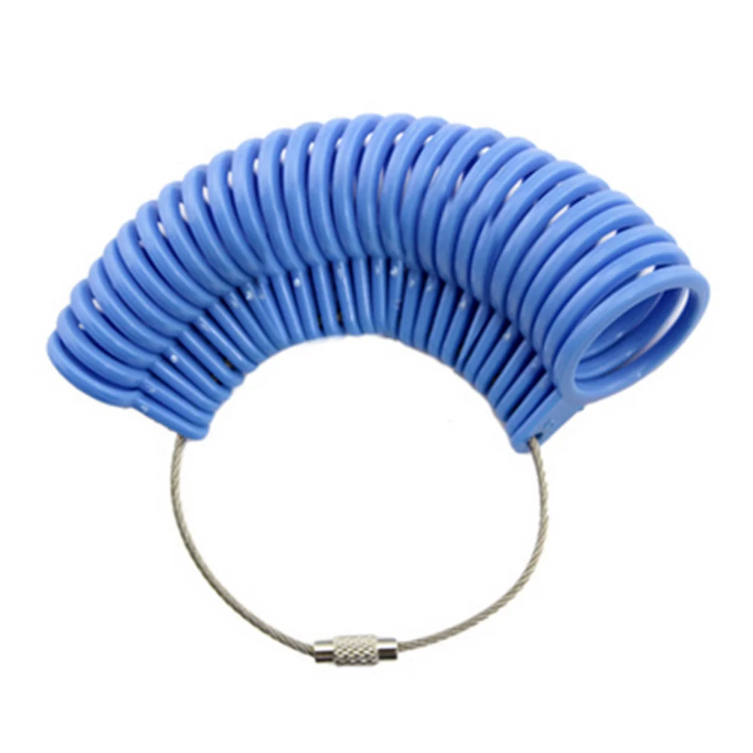 Vintage Finger Ring Measuring Tool Size UK A-Z Ring Measuring Instruments Shellhard DIY Jewelry Wedding Standard Jewelry Tools