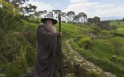 

[New]1:1 Scale 185cm simulation The Lord of the Rings Gandalf magic wand resin model adult children cosplay toy collection gift