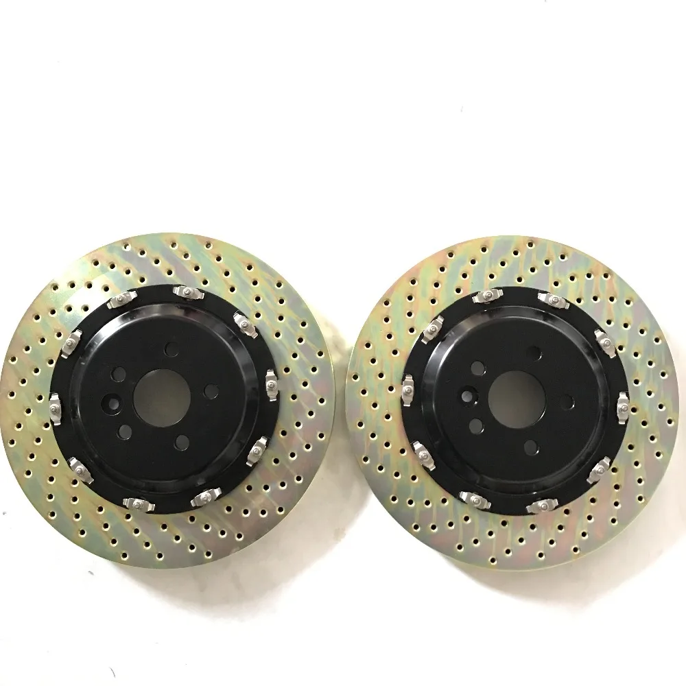 Jekit 405*34mm drilled floating full set for red Brembo brake caliper