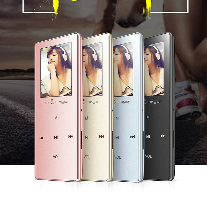 2018 Новый HIFI MP3 плеер с Bluetooth LosslessTouch кнопку музыкального проигрывателя шагомер FM