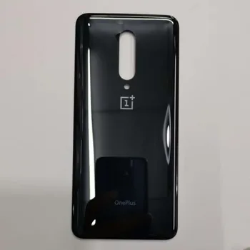 

10pcs 100% New Glass Back Housing For Oneplus 7 Pro Back Cover Battery Case with logo Replacement