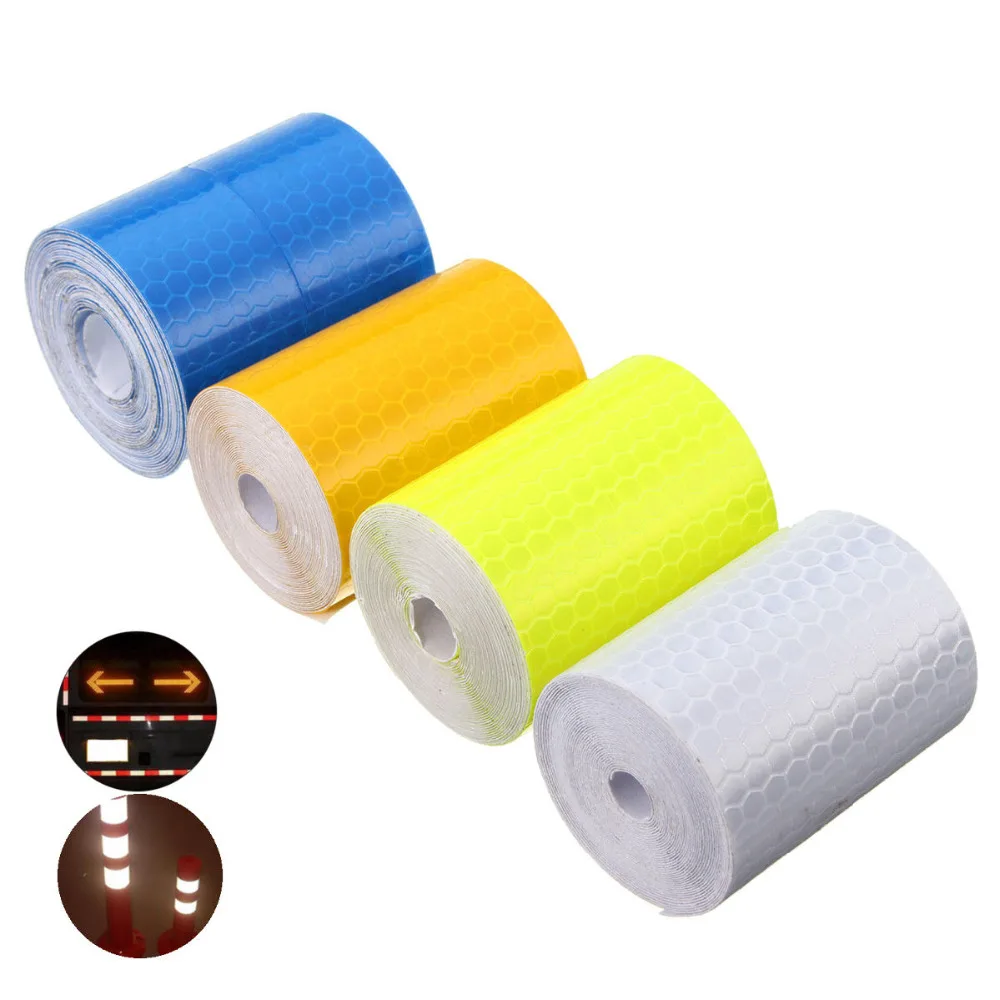 

5cm X 300cm Reflective Safety Warning Conspicuity Tape Film Car Sticker