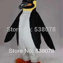 Императорский Пингвин Маскоты костюм Антарктики животных Черная пантера Cosply Костюм Карнавал Маскоты te Маскоты костюм комплект sw1078