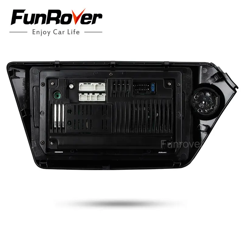 Автомобильный dvd-плеер Funrover " ips Android8.0 для KIA RIO K2 2011- gps навигация автомобильный стерео Мультимедийный Плеер с BT wifi RDS