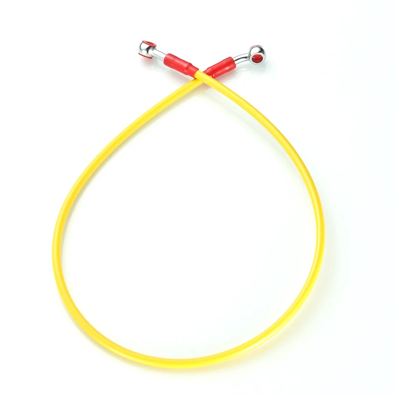 

Motorcycle 500mm-2400mm Braided Steel Hydraulic Reinforced Brake Clutch Radiator Oil Cooler Hose Line Pipe Tube 28 Degree Banjo