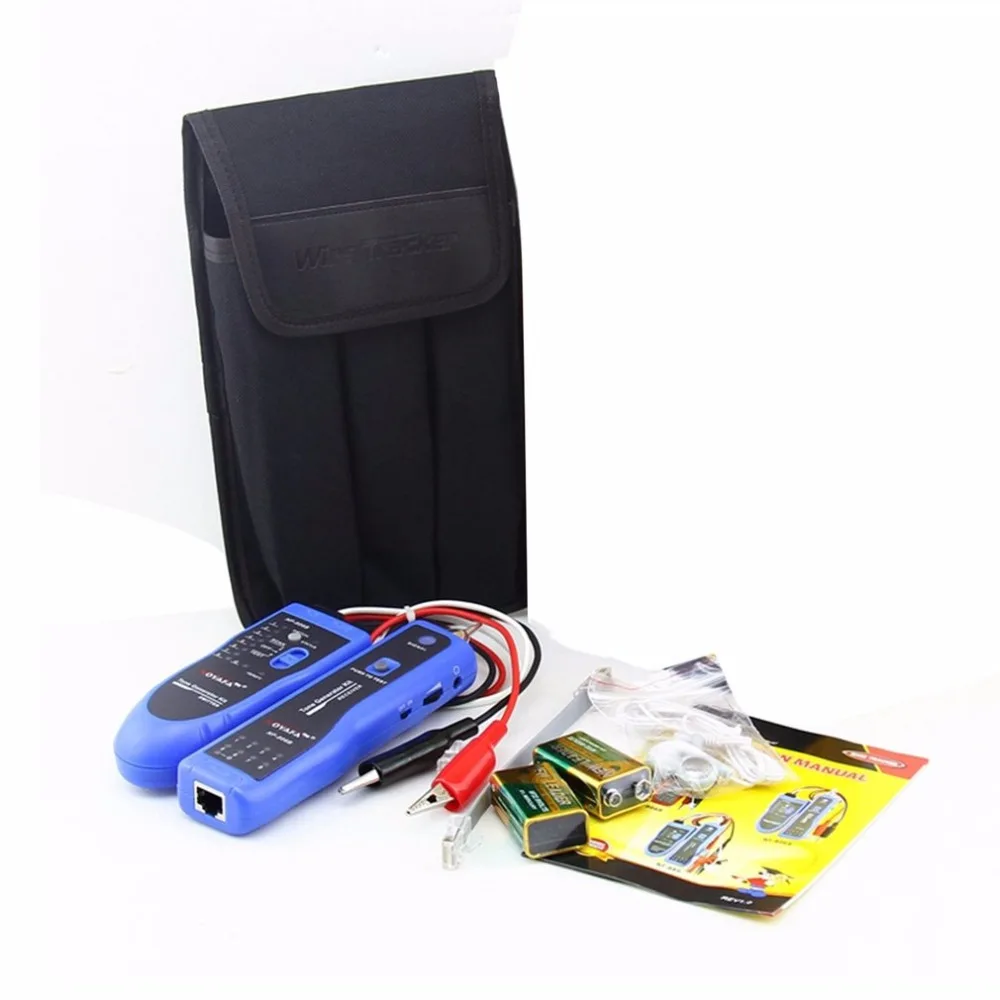 

NOYAFA Professional NF-806 Network Wire Tracker Telephone Wire Finder Portable Handheld RJ45 RJ11 LAN Cable Testing Tool