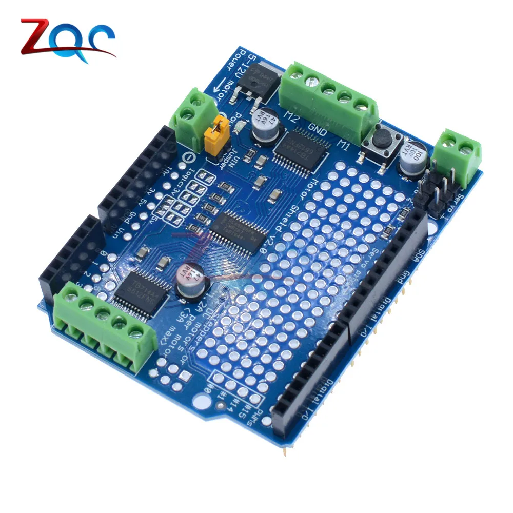 Модуль шагового двигателя IIC I2C TB6612 модуль с сервоприводом PCA9685 для Arduino Robot PWM Uno
