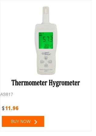 Цифровой гигрометр и термометр termometer измеритель влажности температура тестер Метеостанция W/календарь и будильник AS807