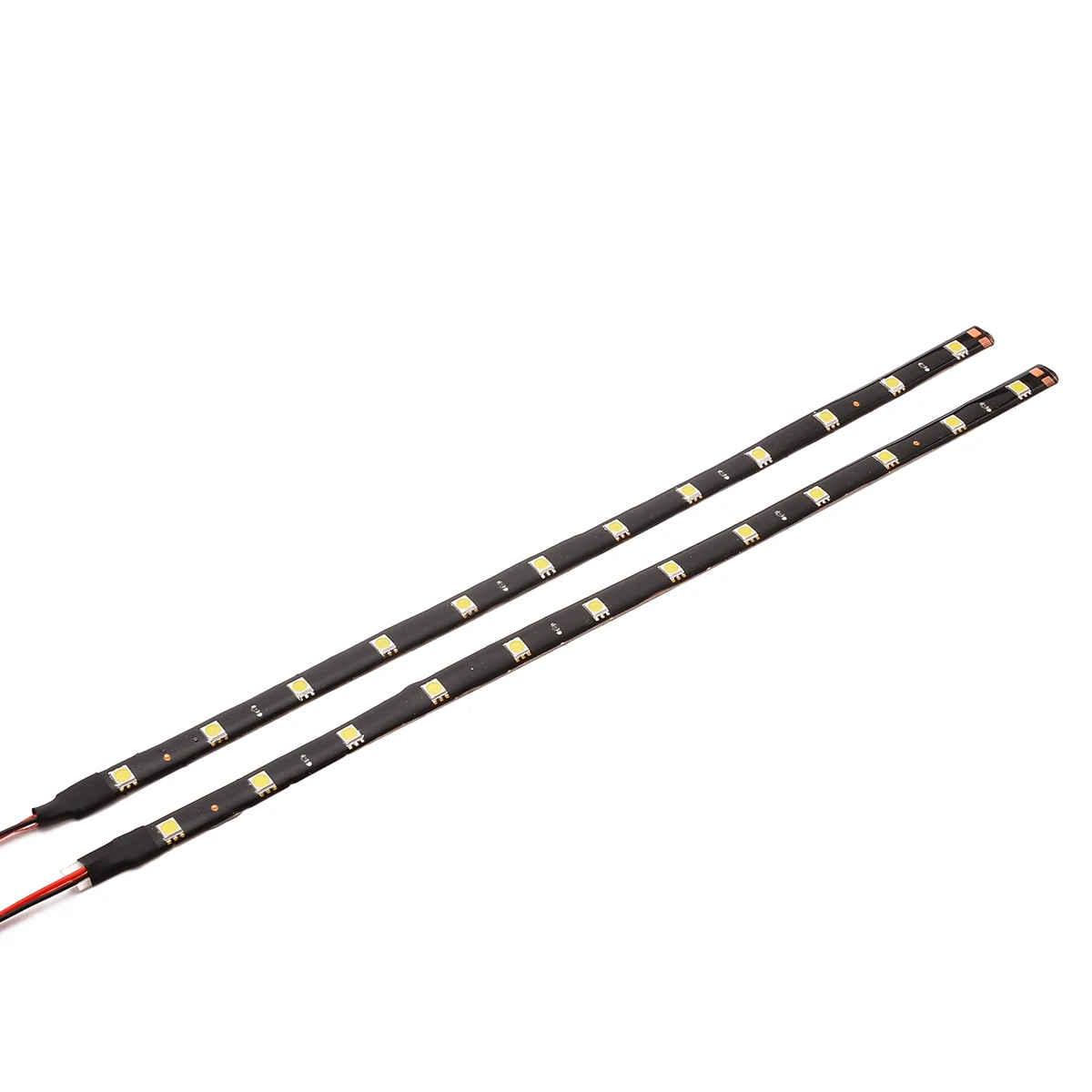 

Mayitr 2* 5050 SMD 12 LED Waterproof Flexible Strip Light 12V For Car Home Decor 30cm White Lamp Car Styling
