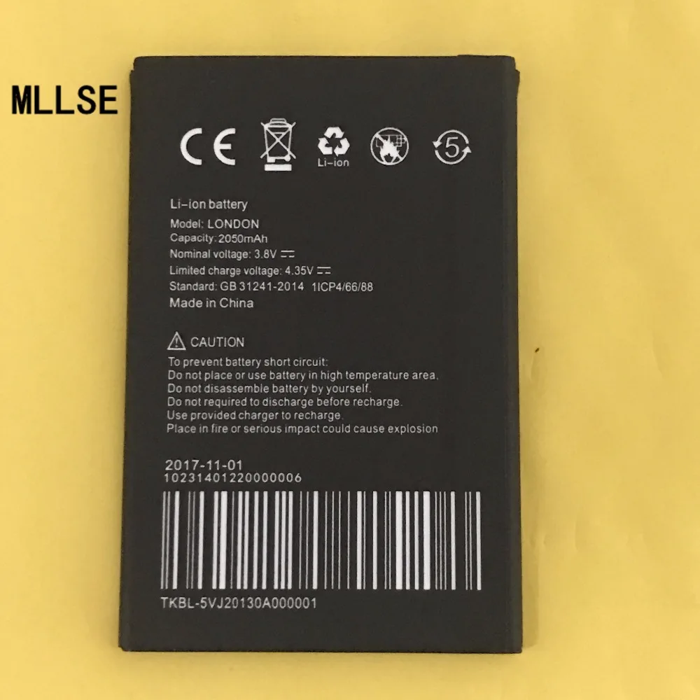 MLLSE 2050mah аккумулятор для UMI London/Pixus Jet/Bravis A506/Kiano Elegance 5,1 аккумулятор для телефона