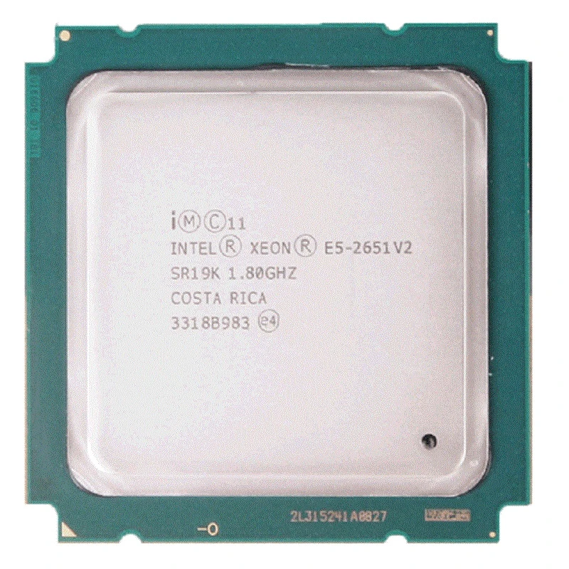 Intel Xeon E5 2651 V2 Processor 1.8GHz 30M Cache LGA 2011 SR19K Server CPU mobile processor list