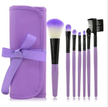 

7pcs/Set Foundation Makeup Brushes Eyeshadow Powder Eyebrow Eyeliner Make Up Brush Set Cosmetic Tools Kit / by dhl 200sets
