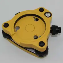NEW Yellow THREE-JAW Tribrach with optical plummet for total stations