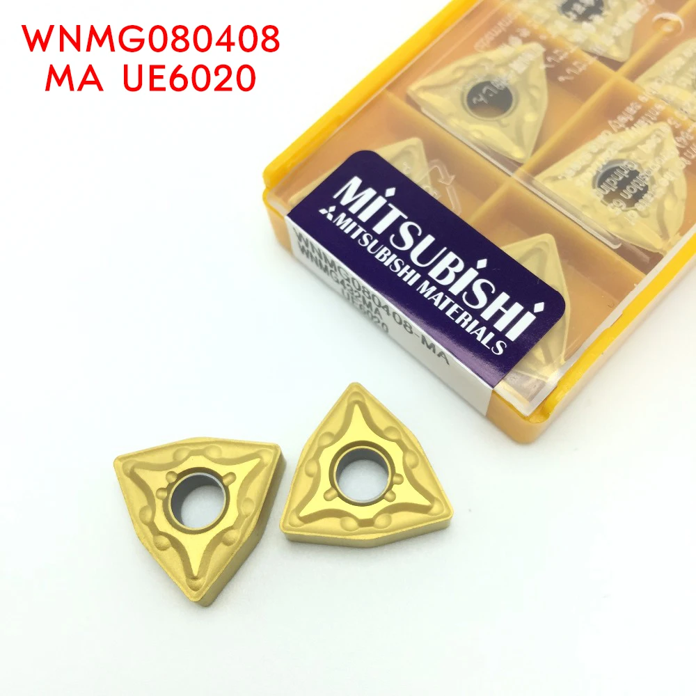 

WNMG080408 MA UE6020 External Turning Tools Carbide inserts Cutting Tool CNC Tools Lathe cutter tool