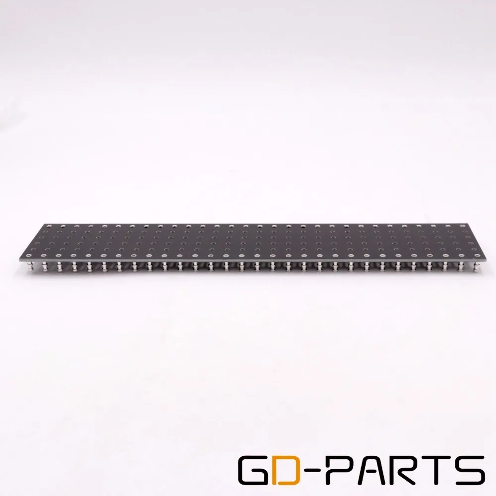 GD-PARTS, 1 шт., 60 постов, черная бирка, полоса, револьверная доска, Hi-Fi, винтажный ламповый аудио гитарный усилитель, сделай сам, 300x60x2 мм