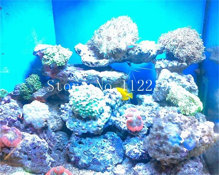 120 Вт led коралловый риф аквариум огни 55x3 Вт 7 спектра морских свет аквариума