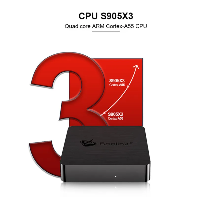 Beelink GT1 mini 2 смарт поддержка ТВ коробок Netflix 4K IPTV Amlogic S905X3 Android 9 0 4 Гб 64 г Голосовое