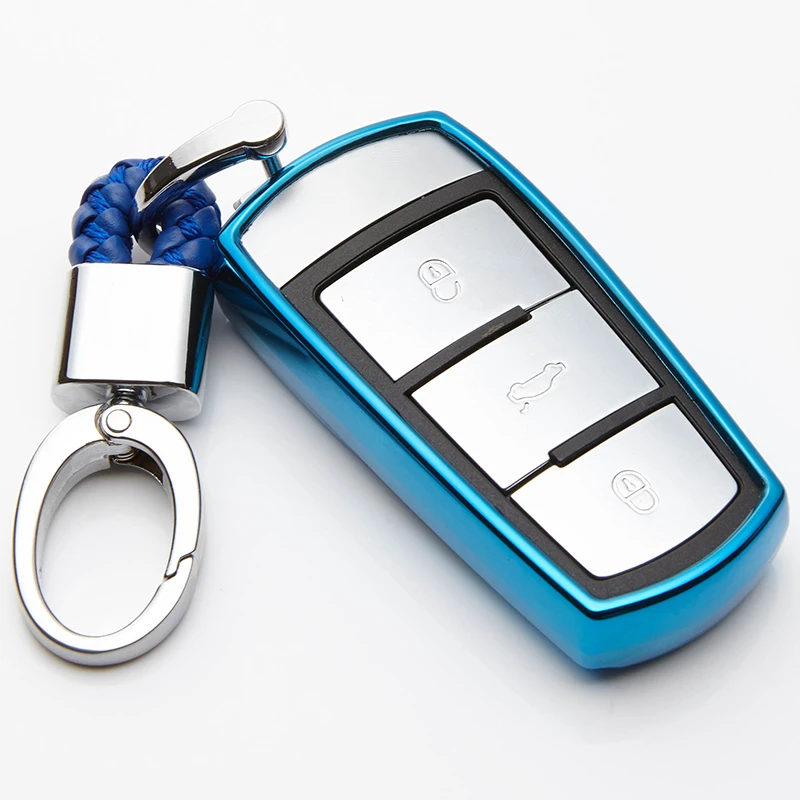 Чехол KUKAKEY из ТПУ для Volkswagen VW Passat CC B6 B7 B7L R36 Maogotan B5 3C автомобильные аксессуары