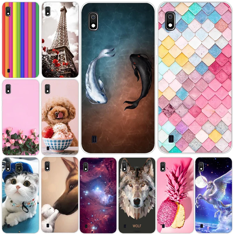 

For Samsung Galaxy A10 Case Silicone Tpu Funda Coque For Samsung A10 Phone Case Hoesje Back Cover Capas Shells Protective Bumper