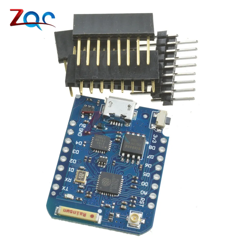 Внешняя антенна NodeMCU ESP8266 для WEMOS D1 Mini Pro 16 Мб разъем Wi Fi макетная плата CP2104 Micro USB|board