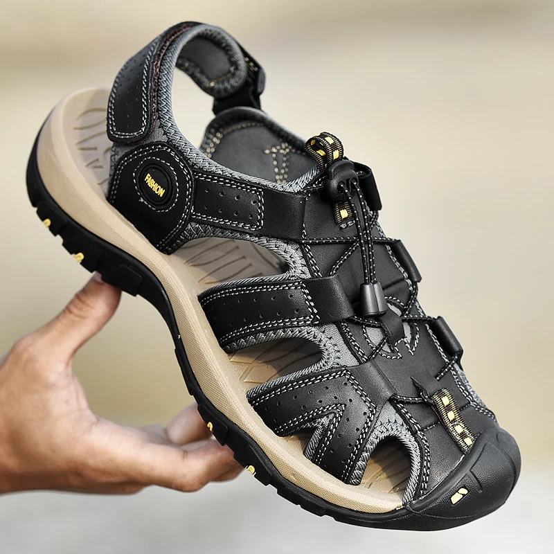 Мужские Пляжные и уличные Сандалии Летняя уличная удобная спортивная обувь