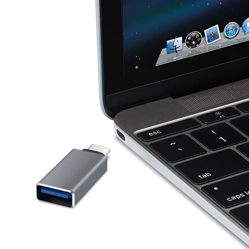 Смарт-USB-C 3,1 Тип C мужчин и женщин USB 3,0 порт адаптер конвертер для MacBook 12 дюймов