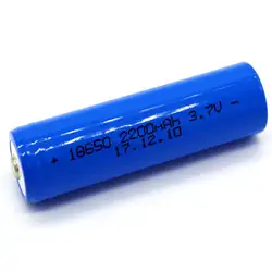 2016 ICR18650 2200 mAh 3,7 V Li-Ion Перезаряжаемые Батарея для светодиодный фонарик