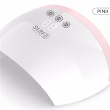 Сиси 30 W УФ-лампы SUN8 на гвозде лампа 100 V-240 V автоматический датчик двойной свет Маникюр сушка ногтей; уход УФ Гель-лак Красота инструмент для ногтей