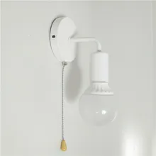 Modern simple Nordic switch wall lamp personality creative iron corridor bedside bathroom aisle energy saving staircase lights