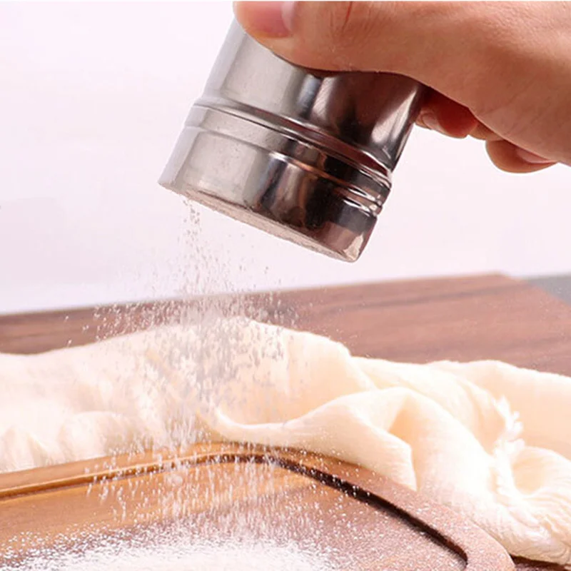 Миксер для муки и соли из нержавеющей стали|stainless steel flour sifter|icing sugar shakerflour sifter |