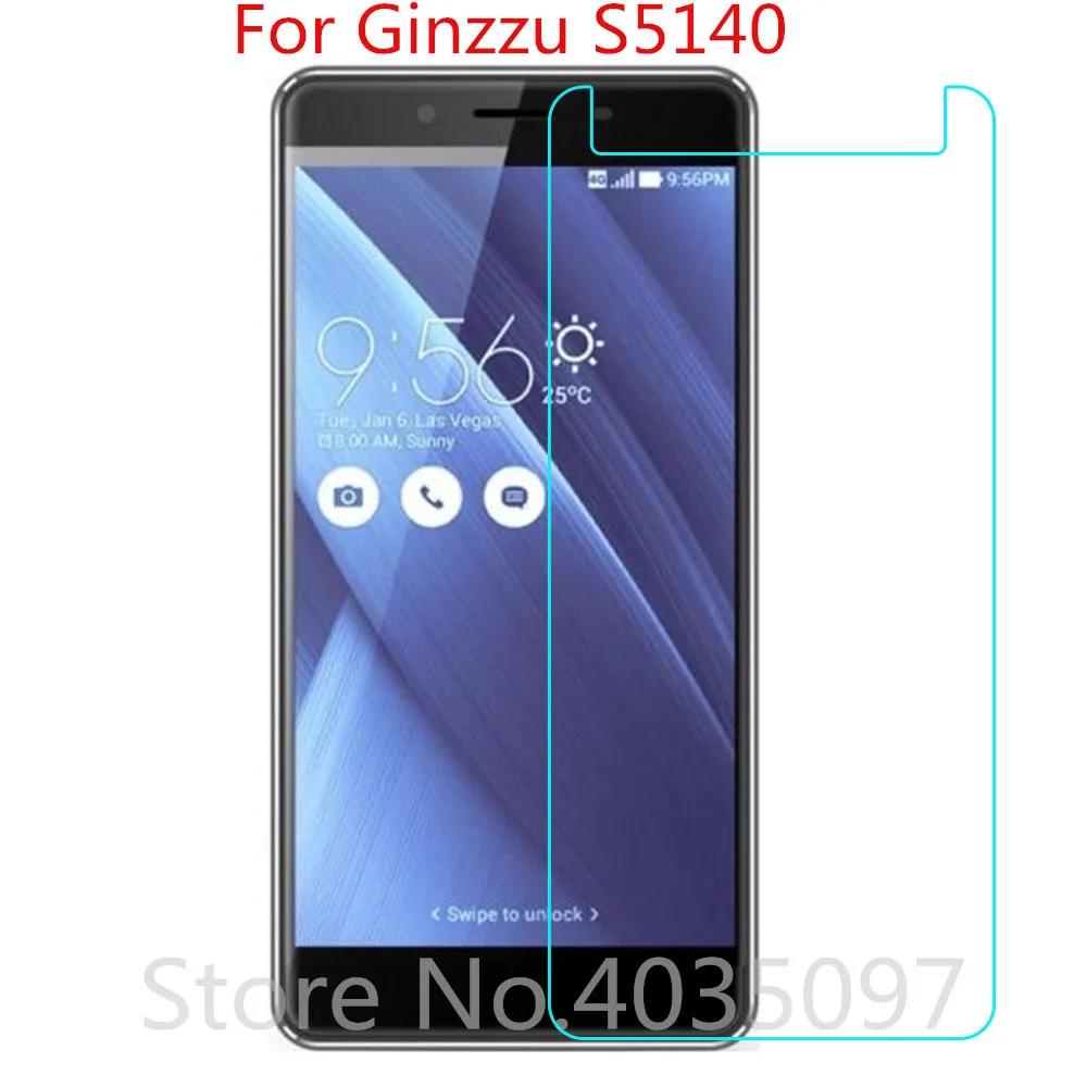 2.5D 9H закаленное стекло для Ginzzu S5140 на телефон защитная пленка | Мобильные телефоны