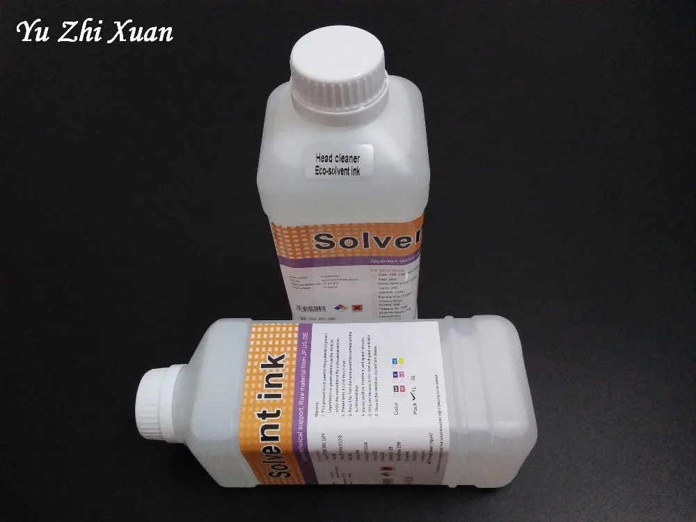 1000ml Eco solvent cleaning fluid cleaning liquid for Epson GS6000