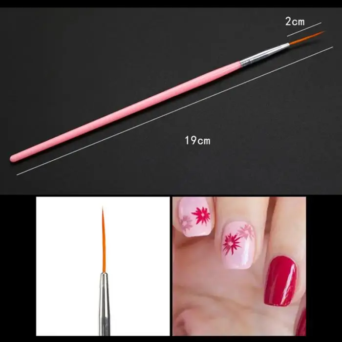 15 шт. Nail Art кисть украшения набор инструментов профессиональная живопись DIY для гравировки тиснение @ ME88