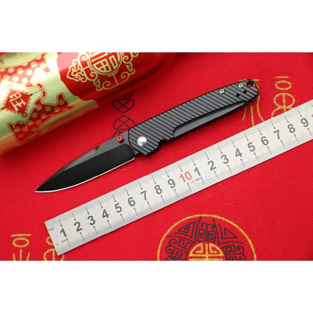 

LOVOCOO 2019 Limited Edition 485 Real D2 Blade Titanium handle folding Pocket Survival camp hunt Tactical EDC Tool kitchen knife