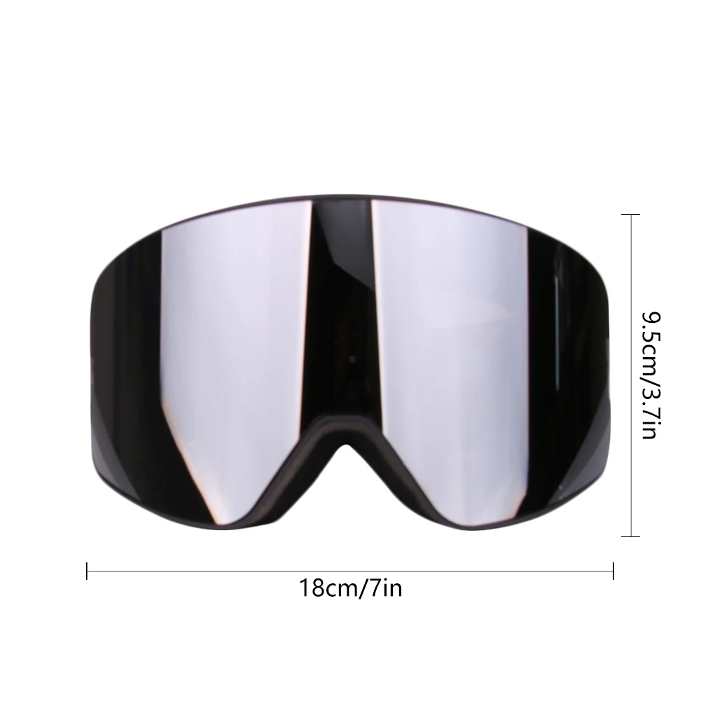 Heilsa двухслойные анти-противотуманные очки Анти-туман большая Лыжная маска лыжные очки для мужчин женщин профессиональные снежные очки