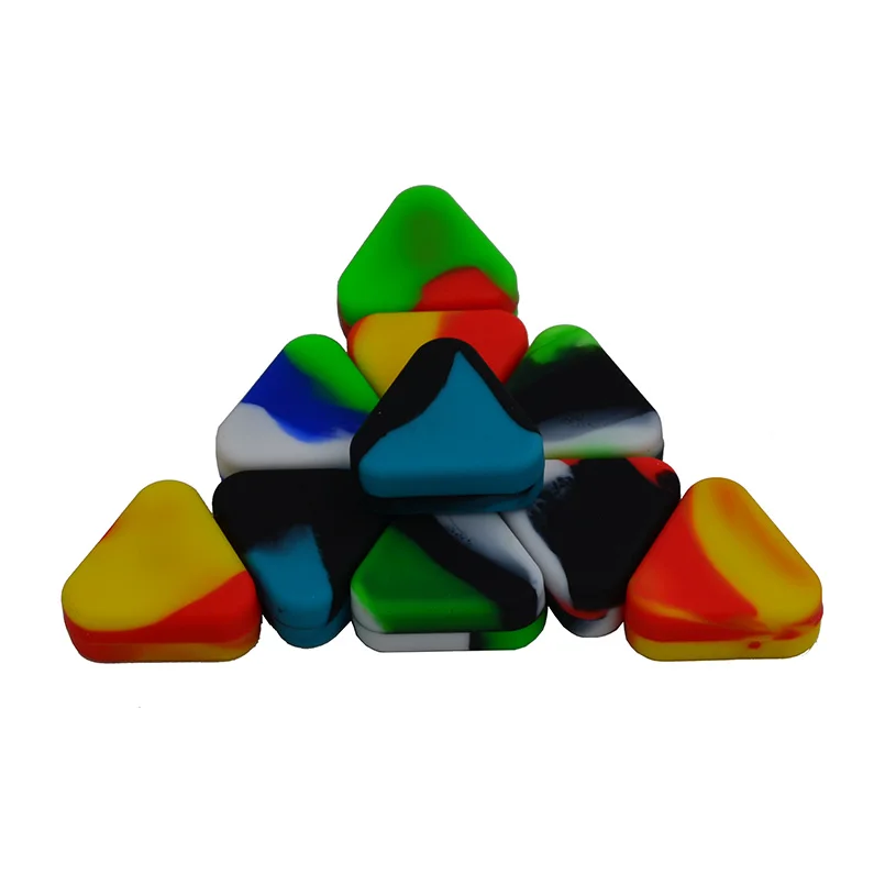 Triangle silicone Dab wax jar
