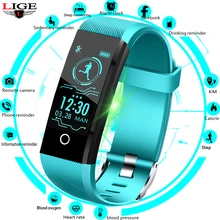 2019 Men Women Sport Smart Bracelet Smart Watch Fitness Heart rate Blood Oxygen Monitoring Pedometer Smart Wristband Android iOS