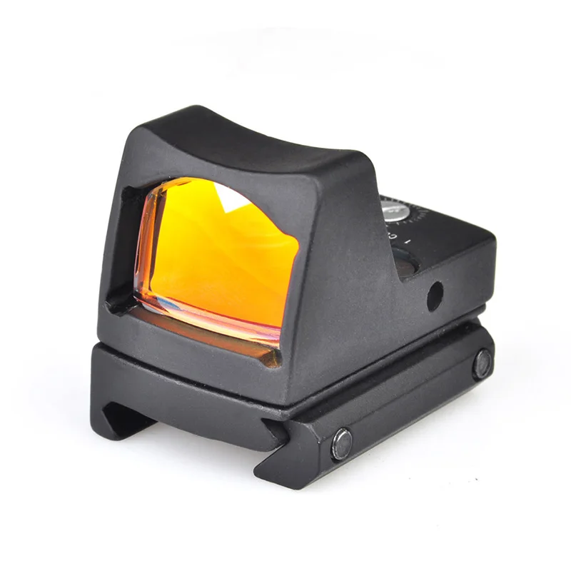 

SEIGNEER High Quality Tactical Mini Red Dot Sight Micro Red Dot Sight Reflex with Picatinny Rail Mount LED RMR Red Dot Sight
