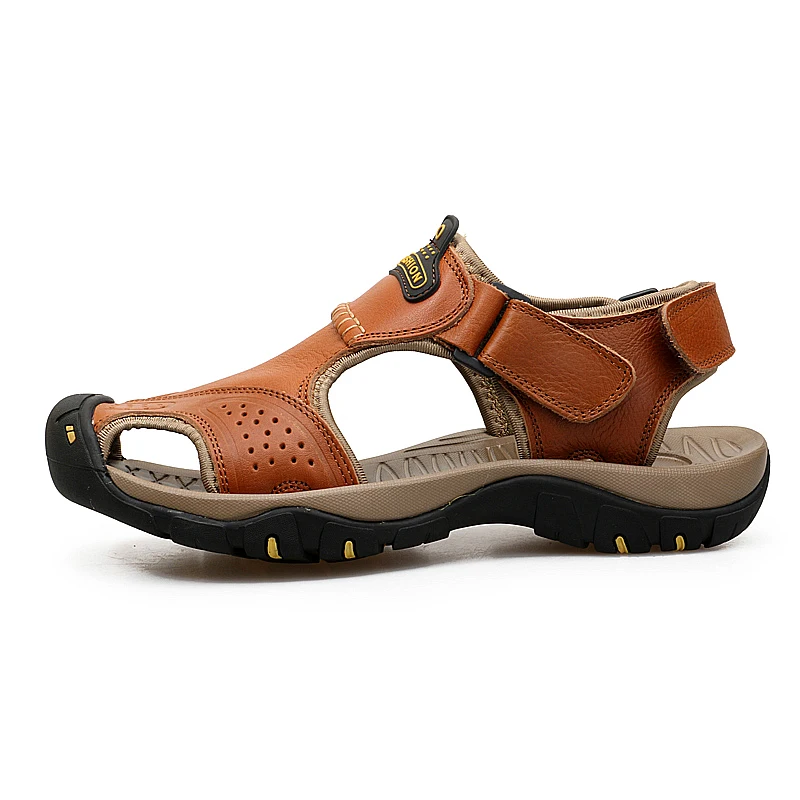 GUDERIAN الرجال الصيف الصنادل مريحة رجل جلد طبيعي الصنادل Mannen Schoenen رجل الأحذية الصنادل Sandalias الفقرة Hombre GUDERIAN الرجال الصيف الصنادل مريحة رجل جلد طبيعي الصنادل Mannen Schoenen رجل الأحذية الصنادل Sandalias الفقرة Hombre