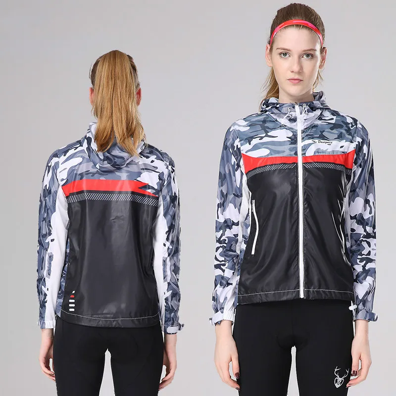 Горная ветровка для езды на мотоцикле, пальто для мужчин и женщин, дышащая Солнцезащитная куртка для мужчин - Цвет: Female 8