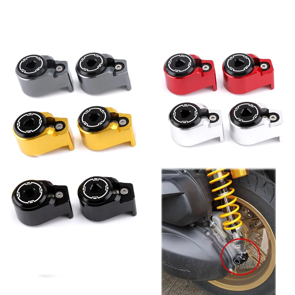 Motorcycle Shock Absorber Anti-theft Lock For Yamaha Xmax 125 250 300 400 Nmax 125 155 Aerox Honda PCX 125 155 Forza 300 Motorbike Accessories CNC Shock Absorber Anti-theft Lock For Yamaha Xmax 125 250 300 400 Nmax125 Nmax155 Aerox Nmax 155 Honda PCX125 PCX155 Forza 300