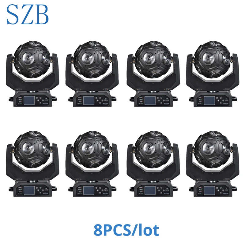 8 PCS SZB CosmoPix Football 12x20W RGBW 4in1 LED Moving Head Light Great Show Effect Nightclub Party Light/SZB-MH1220 | Освещение
